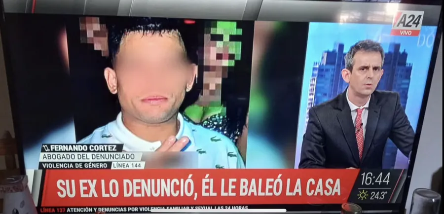 A24 — Caso de violencia de género, Dr. Cortez abogado del denunciado