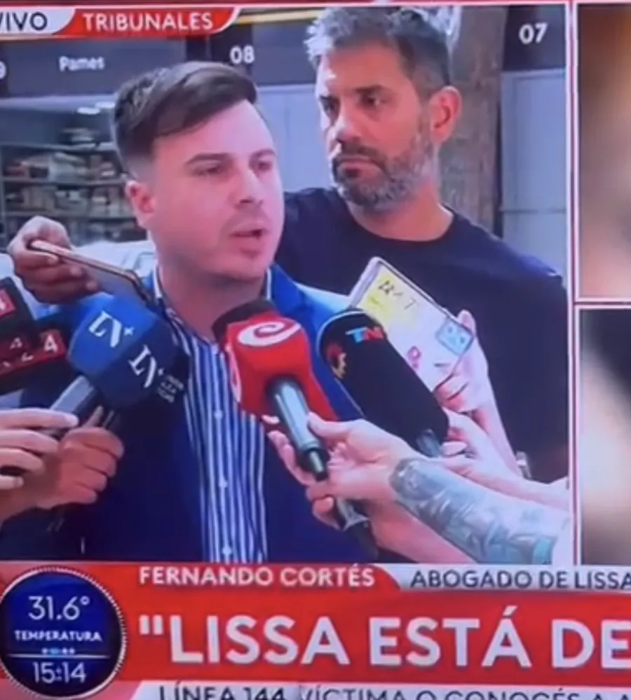 Tribunales — Caso Lissa, declaraciones a la prensa